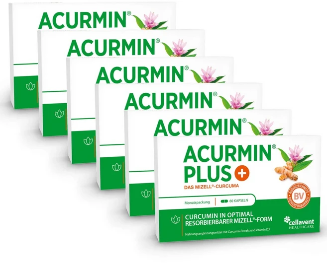 아큐민 플러스 고농축 커큐민 미셀라 심황 Acurmin Plus 60캡슐 6개 360정 - 쿠팡