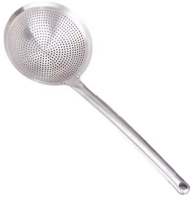 키친아트 타공국자 거름망 홈스테인리스 스틸 채망 건지기 타공 국자, 2개