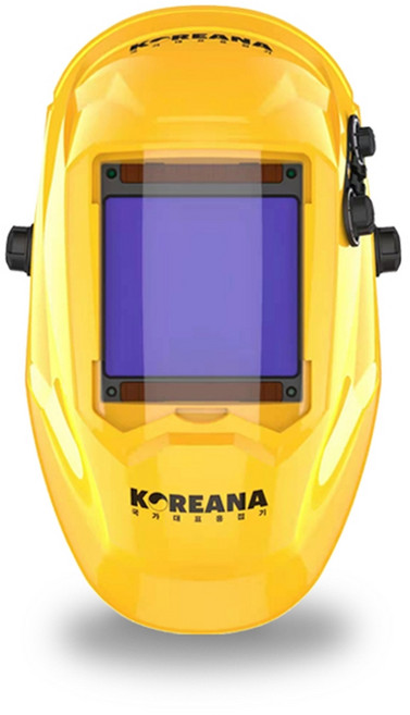 코리아나 용접면 트루컬러 자동차광 헬멧 마스크 K-12 공구왕황부장, 1개