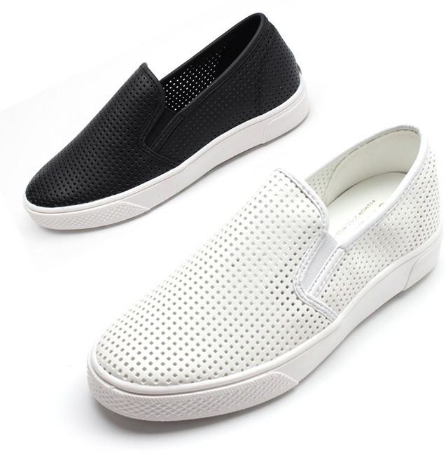 헬스맘 여성용 여름 펀칭 슬립온 망사 운동화 PR-HN0903