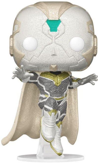 Funko 펀코팝 마블 완다비전 비전 다이아몬드 BAM 독점 보블 헤드 피규어