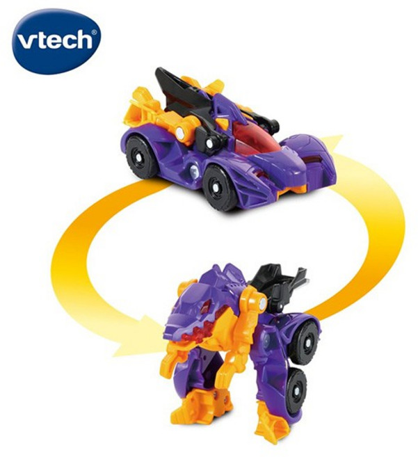 Vtech 聲光變形恐龍車-棘龍-雷霆, 1個