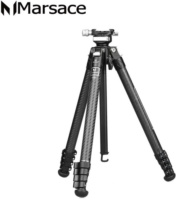 마르사체 Marsace PT-15 카본 여행용 카메라 삼각대, 1개