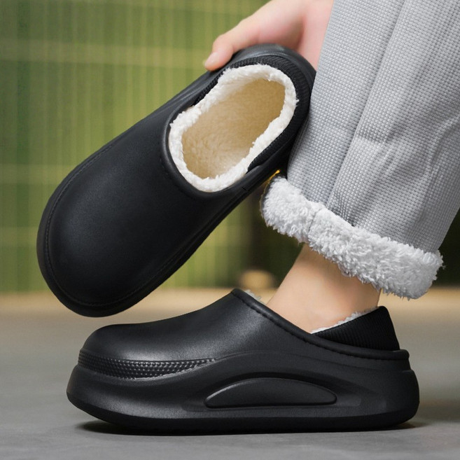 Modern Fashion 남녀공용 다용도 키높이 기모 단화 슬리퍼 F05