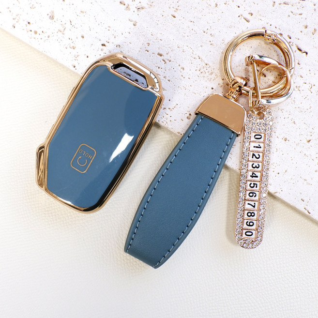 트니르 기아 호환 스마트키 키케이스 K8 올뉴 K3 쏘렌토 MQ4 쏘렌토하이브리드 K5 DL3 3세대 스포티지QL 카니발 KA4 K7프리미어 셀토스 EV6 니로 SG2 TPU, 기아A타입, 일반오링, 블루