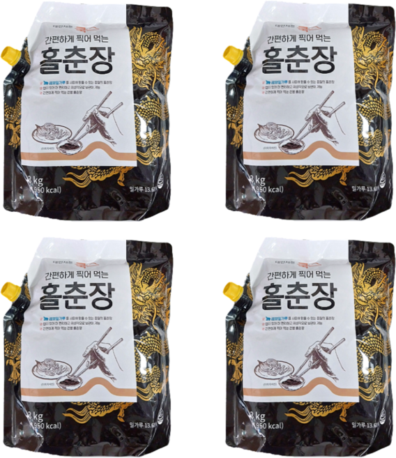 쿡스 홀춘장 3kgx4개 1박스, 4개, 3kg