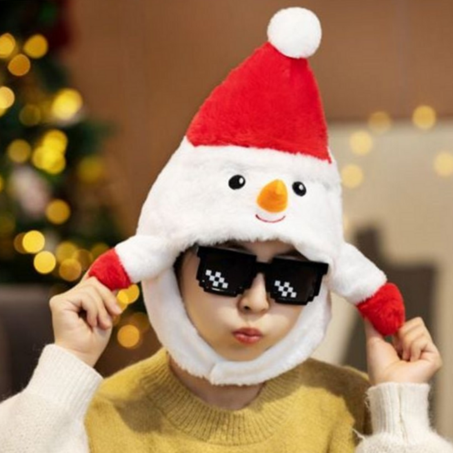 루체트리 인형탈 크리스마스 눈사람 코스튬 이벤트의상 파티용품