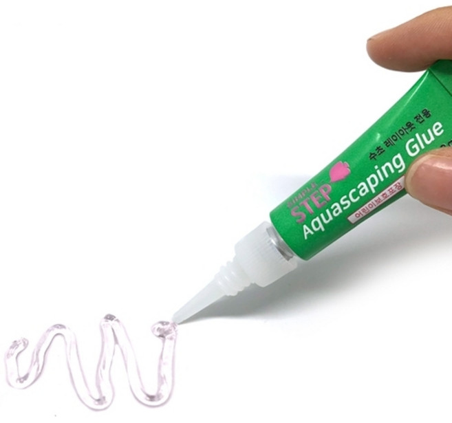 심플 수초 전용 접착제 아쿠아스케이핑 수족관용 어항 수초 본드 1pcs, 1개