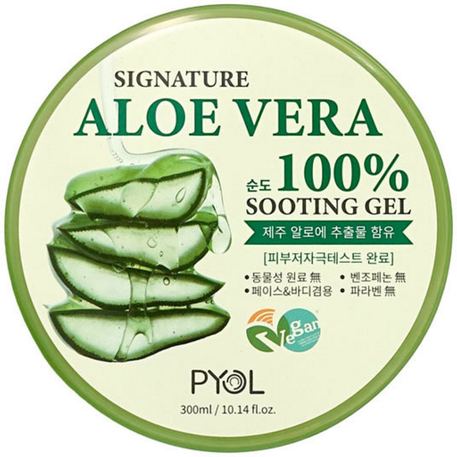 프욜 시그니처 알로에베라 100% 수딩젤, 1개, 300ml