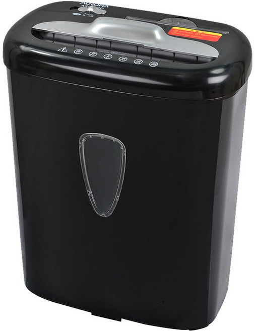 震旦 AURORA AS800CD 碎段式碎紙機 8張碎紙量 15.7L容量 可碎光碟信用卡 鋼刀24個月保固, AS800|一年保固+送潤滑油包一張, 黑色