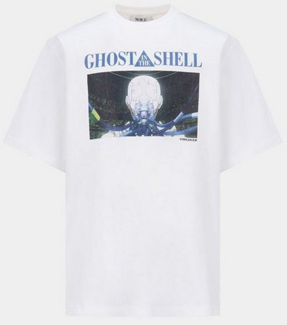노이스 NOICE X GHOST IN THE SHELL 1995 CYBORG T-SHIRT - IVORY