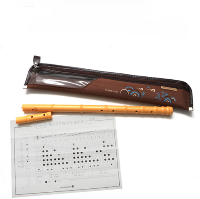 사출 단소 클래식 디자인 국악기 음악 학생 교육용 입문자 소리 선물, 1개