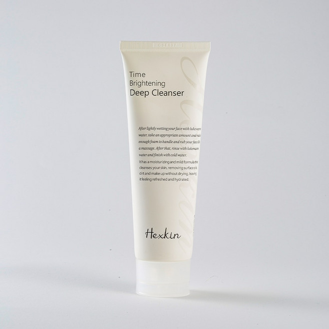 헤스킨 타임 브라이트닝 딥 클렌져, 2개, 120ml