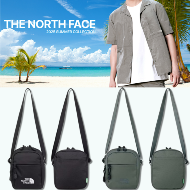 매장정품 노스페이스 스몰 크로스백 데일리 캐주얼 남녀공용 심플 경량 미니 여행 핸드폰 여권 가방