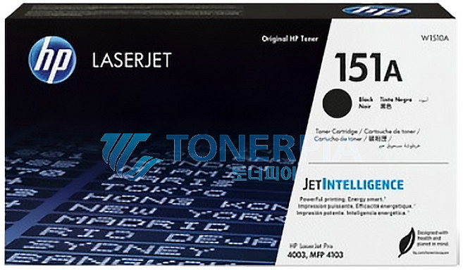 HP 정품 W1510A W1510X 4003dn 4003dw 4103fdn 4103fdw, W1510A 표준용량, 1개