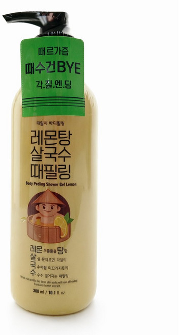 라끄베르 레몬탕 살국수 때필링 바디 스크럽, 300ml, 1개