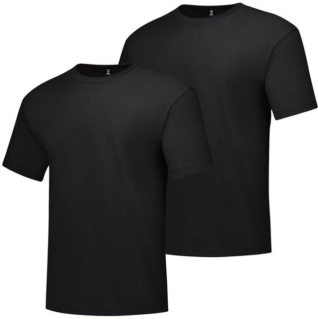 Hanes 남성용 반소매 Beefy-T 셔츠 2팩 352499