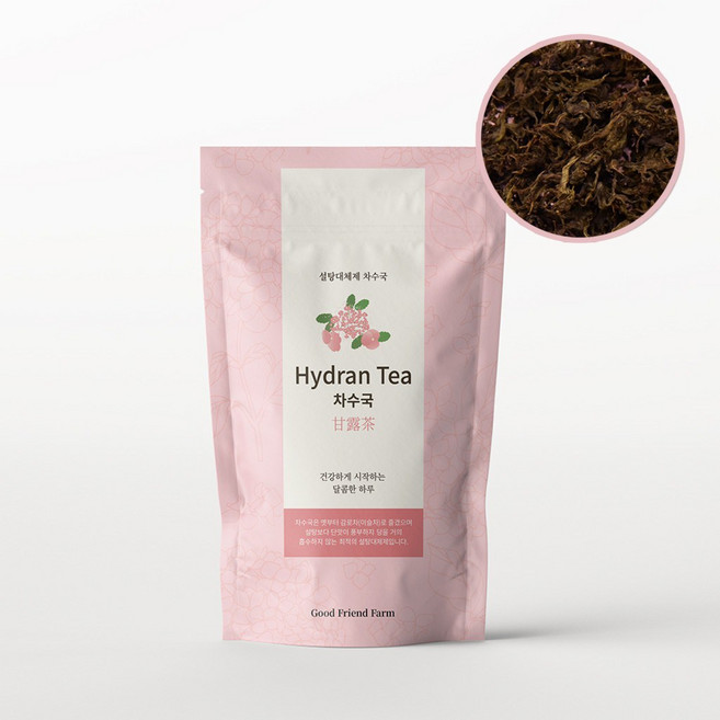 [하이드렌티] 차수국 설탕대체제 천연감미료 (감로차 이슬차) 찻잎, 1개, 1개입, 50g