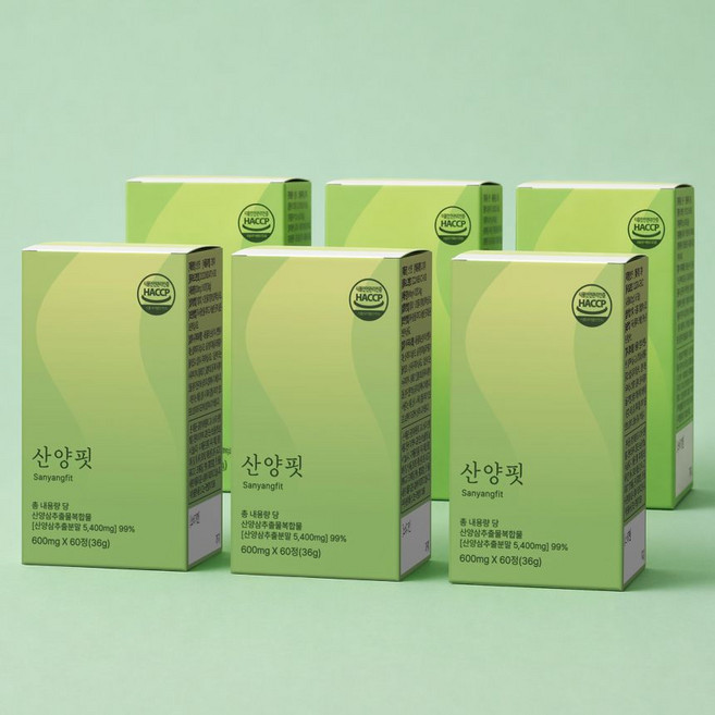 디어바이탈 산양핏, 6개, 60정