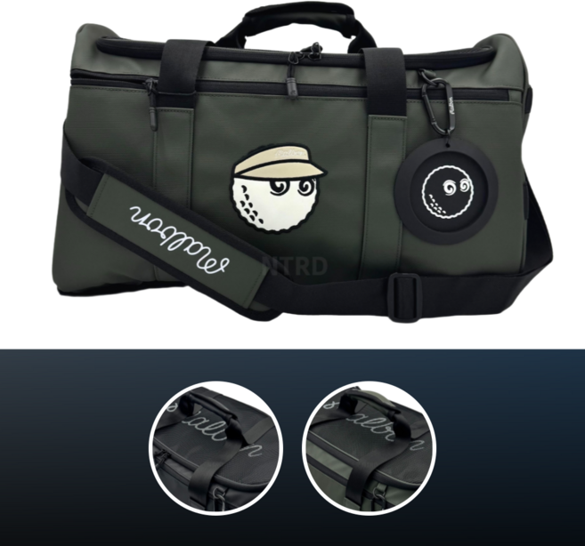 말본 골프 가방 트래블 보스턴백, 02.카키