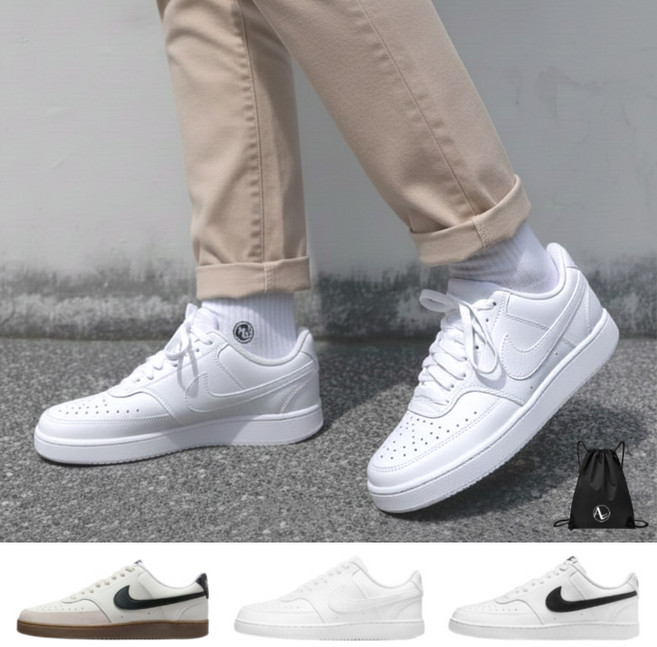 (매장판 정품) 나이키 운동화 스니커즈 여성 남성 발편한 신발 키높이 NICBWO (SOPZEN가방)