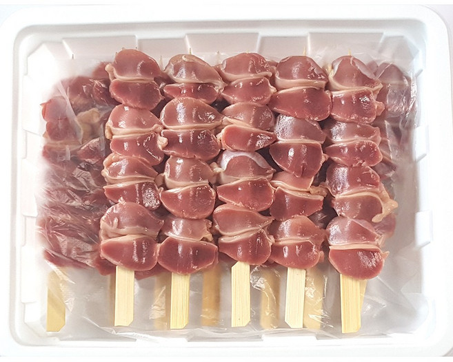 닭똥집꼬치 500g 캠핑 모래집 꼬지 모래주머니 닭근위, 1개