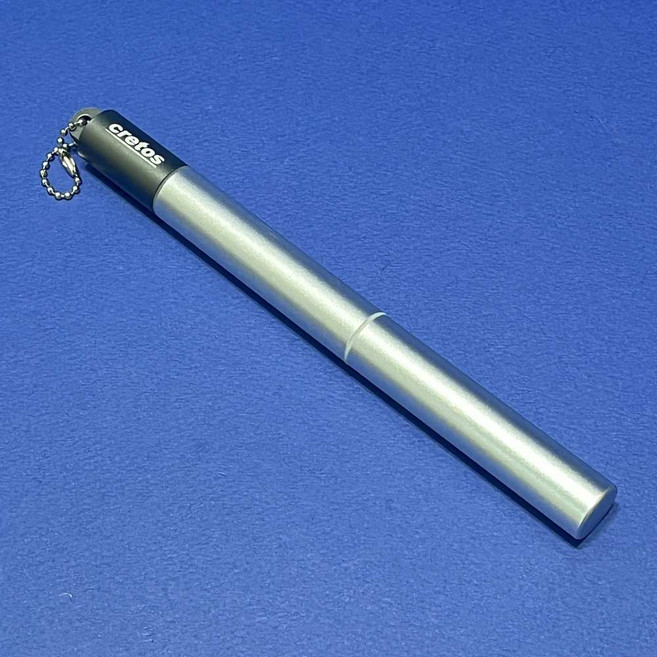 크레토스 텅스텐봉 케이스 알루미늄 원형 케이스(회색), 1개