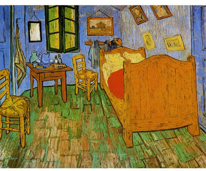 더홈아트 인테리어액자 고흐 아를의 반 고흐의 방