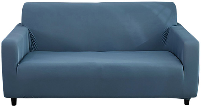 코팅블루 감촉좋고 먼지없는 탄력 쇼파커버 1 2 3 4 인용, 02.오션블루, 1개