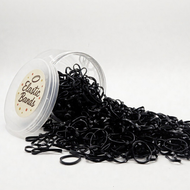 엘라스틱 고탄력 대용량 헤어 고무줄 머리끈