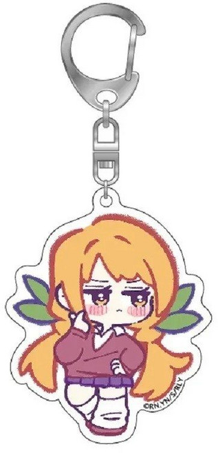 100그녀 100여친 하나조노하카리 인다카라네 요시모토시즈카 에이아이나노 굿즈 키링 고리, 1, 6cm