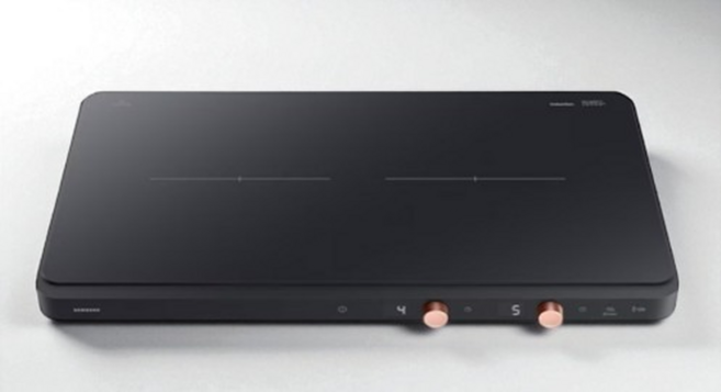 삼성전자 더 플레이트 인덕션 2구 자가설치 블랙, NZ62DG300CFK black, 프리스탠딩