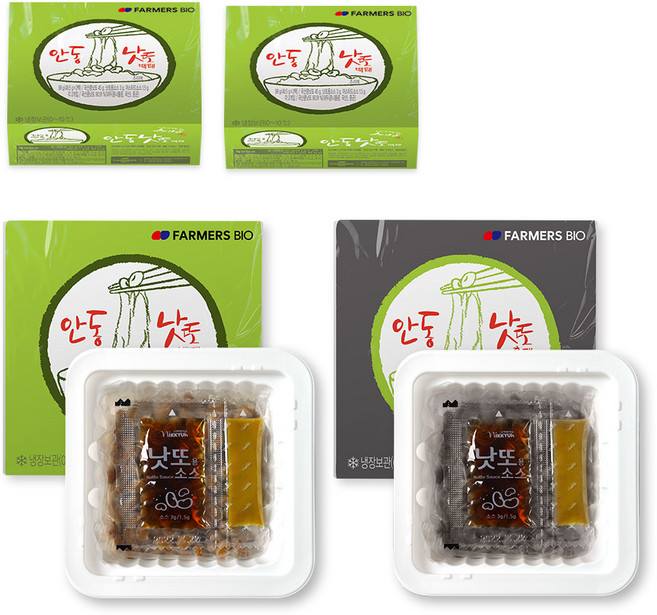 국산콩 안동낫또 생청국장 백태6개+흑태2개 (49.5g/개), 49.5g, 1세트