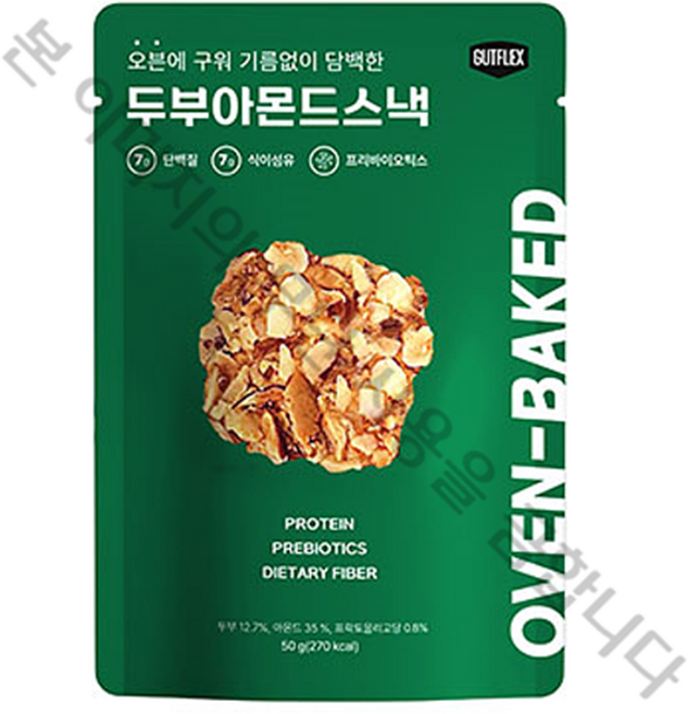 두부아몬드스낵 것플렉스, 50g, 10개
