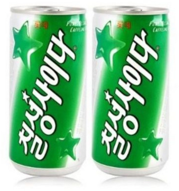 롯데 칠성사이다 캔, 190ml, 8개