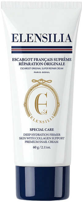 [엘렌실라] 슈퍼 달팽이 크림 튜브형, 60g, 1개