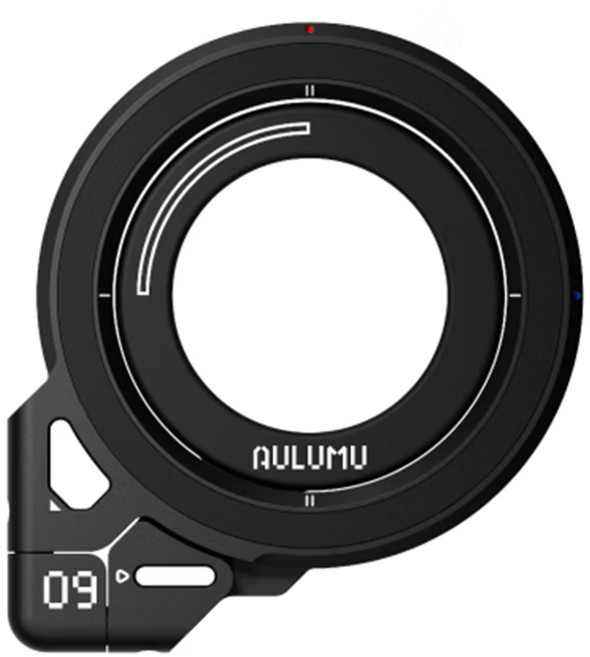 AULUMU 알루무 G09 맥세이프 양면 자석 스마트폰 거치대 핸드폰 링홀더 그립톡 360도 회전 가능 1개입/2개입, 블랙