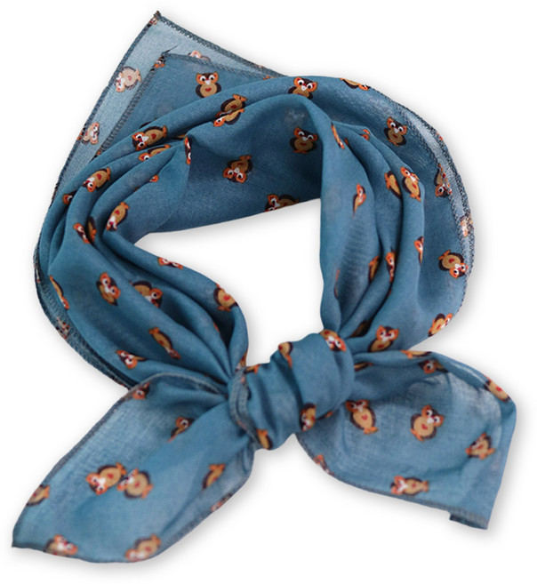 메리앤유 데일리 코디 코튼 소재 쁘띠 스카프 겸 정사각 손수건 국산