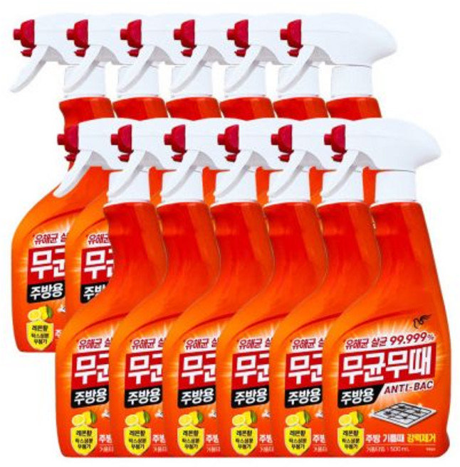 피죤 무균무때 주방용 500ml 12개