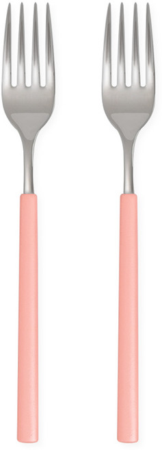 보테 올스텐 컬러 포크, 2개, 피치핑크