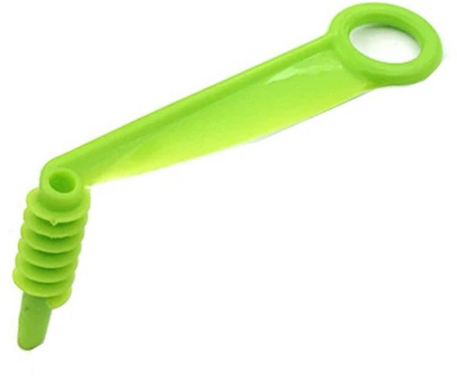 요리 주방 트위스트 프라이 슬라이서 만들기 야채 롤러 강판 감자 가제 커터 도구 나선형 슈레더, Random Color, 1개