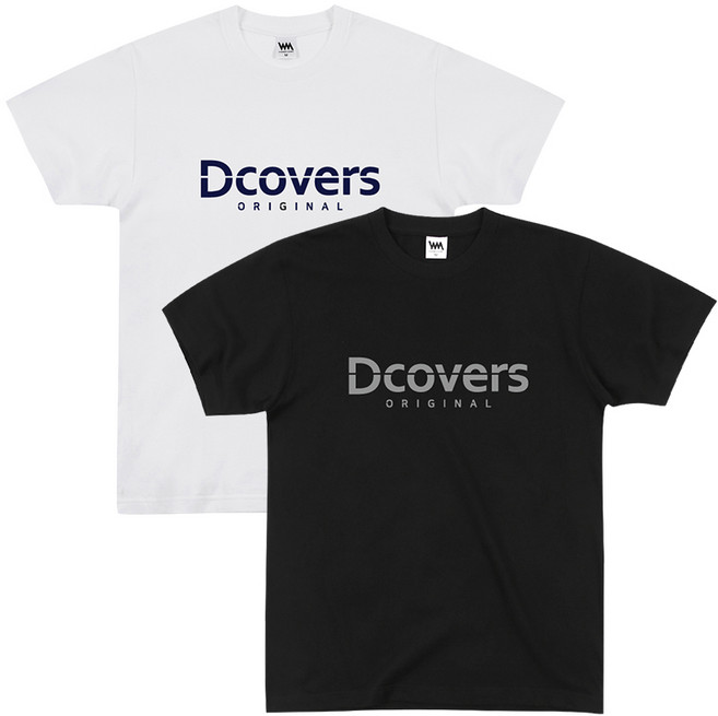 [디커버스] 1+1 DCOVERS 반팔 티셔츠 20수 면티 2장