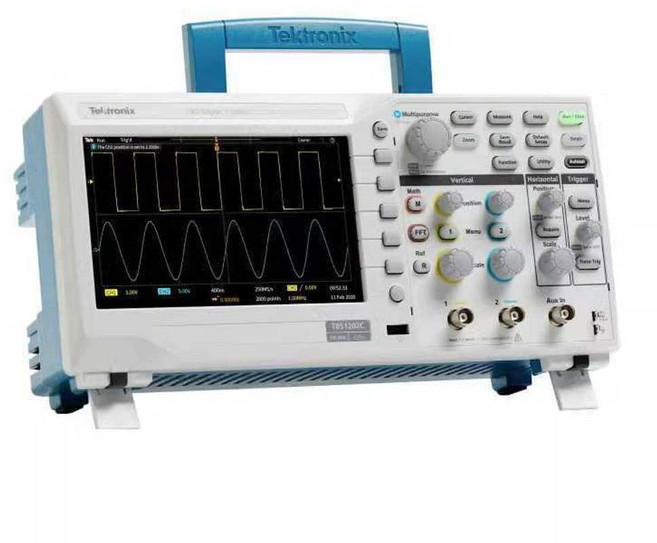 디지털 오실로스코프 TBS1202C 200MHz 길이 기간 Tektronix 20k, 단일상품(TBS1202C), 1개