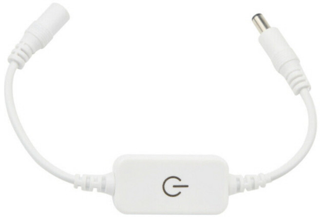 화이트색상 6A 디밍스위치 LED 조광기 컨트롤러 디머, 1개