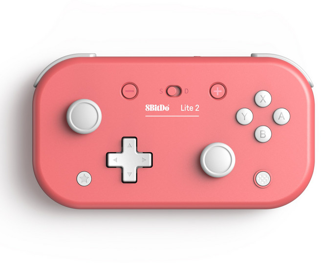 [국내정발] 8BitDo Lite 2 게임컨트롤러, 핑크
