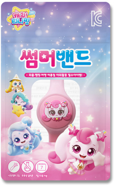 리더스인팜 캐치티니핑 썸머밴드 하츄핑, 핑크, 1개