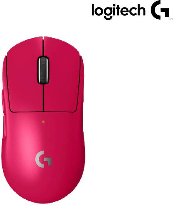 로지텍 PRO X SUPERLIGHT 2 무선 마우스 910-006, 지슈라2, PINK