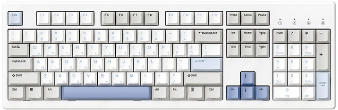 한성컴퓨터 듀얼 8K 가스켓 마그네틱 게이밍키보드, 밀크소다, TFG Magnetox XF 저소음, 마그네틱축(자석축)