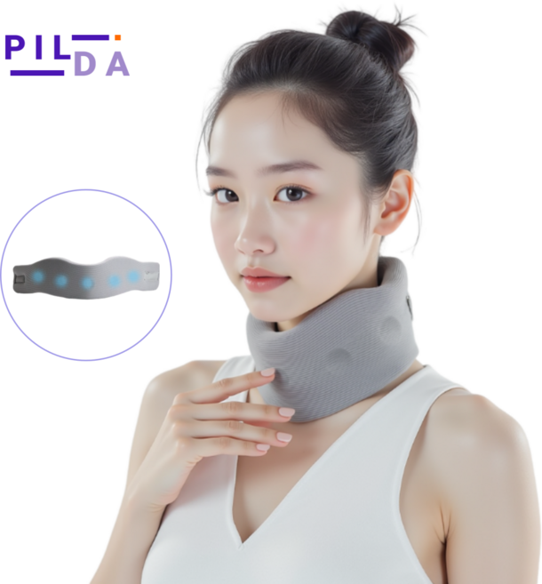 PILDA 초경량 여행용 목베개 슬림 기내용 목배게