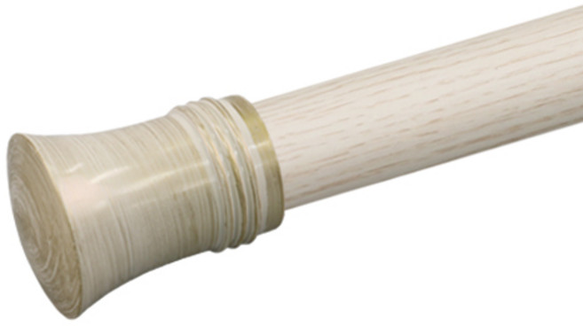 한국레일갤럭시 35mm 오로라 커튼봉 커텐봉, 아이보리골드